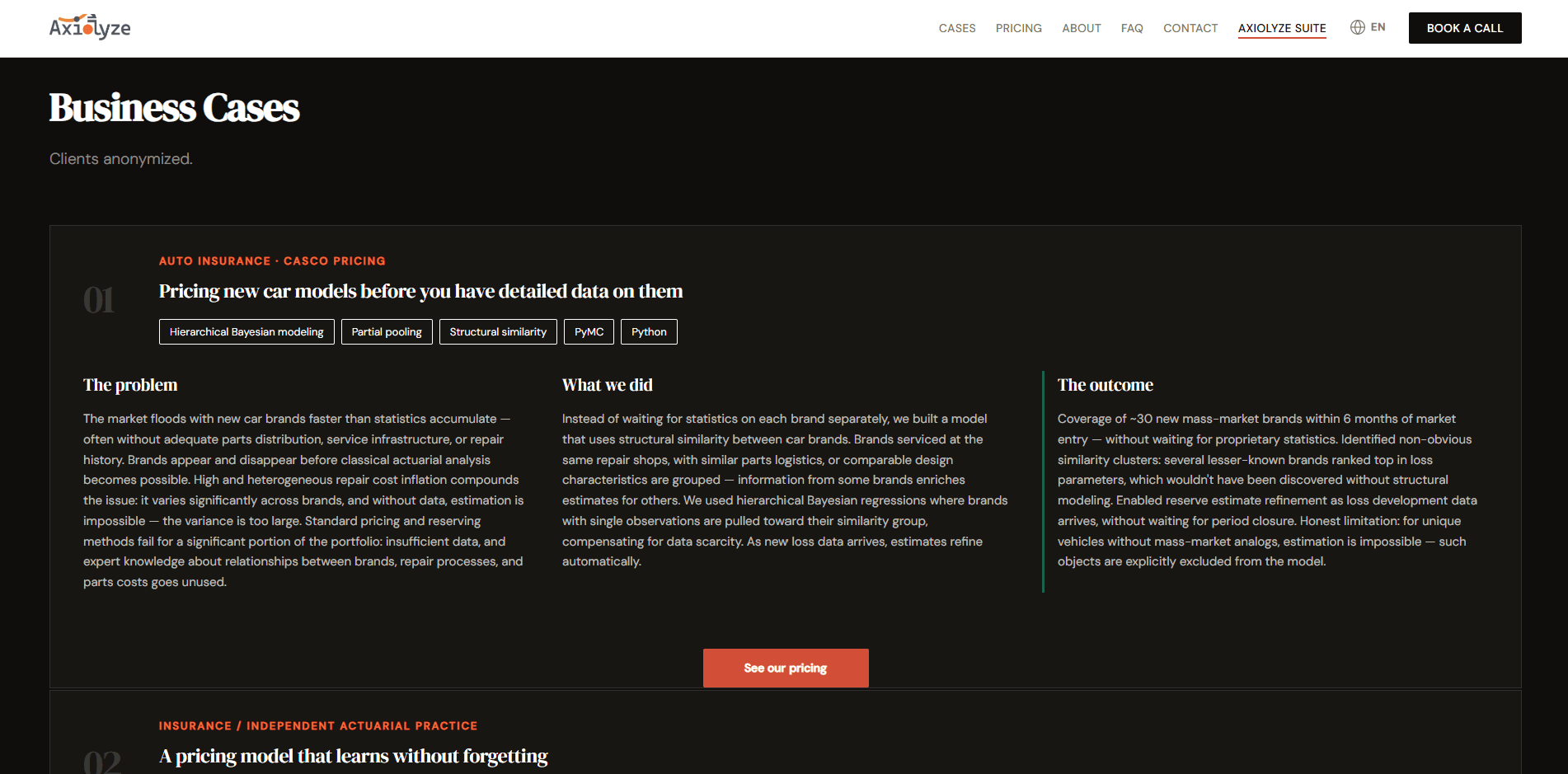 Axiolyze screenshot 1