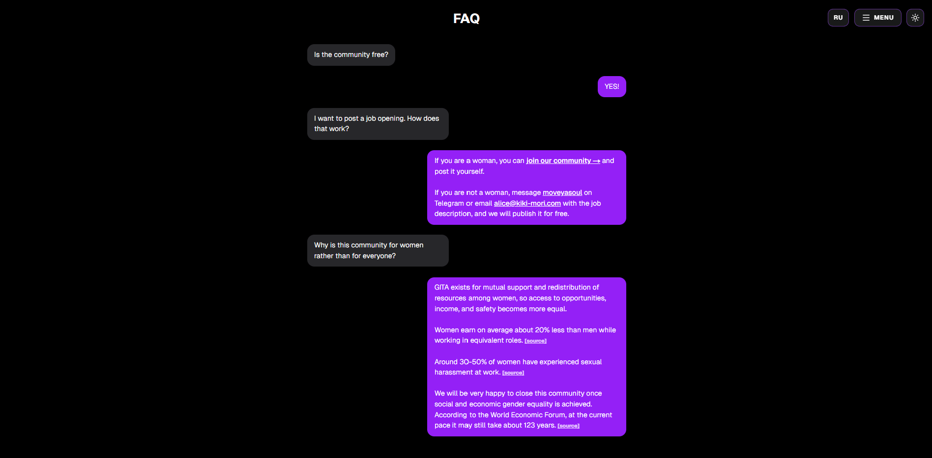 Girls in Tech screenshot 2